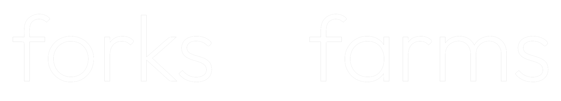 Forks and Farms Logo